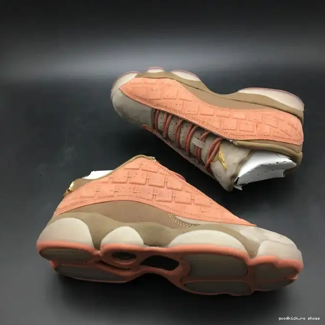 Cheap x Sepia AT3102-200 Jordan 13 Air CLOT Canteen-Terra Low Blush Stone 0613